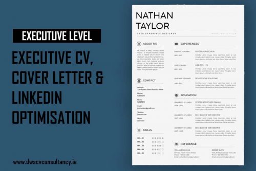 Executive Cv , Cover letter & LinkedIn Optimisation
